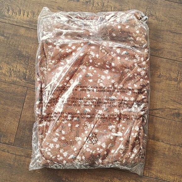 Ripe Long Sleeve Ruched Front Lightly-ribbed V-neck Women's Size XL Top - Picture 6 of 8